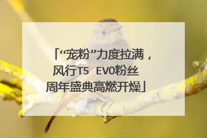“宠粉”力度拉满，风行T5 EVO粉丝周年盛典高燃开燥