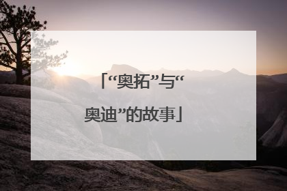 “奥拓”与“奥迪”的故事