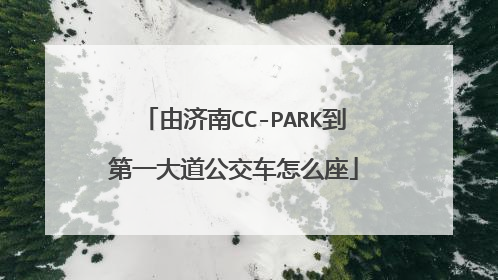 由济南CC-PARK到第一大道公交车怎么座