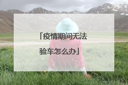 疫情期间无法验车怎么办