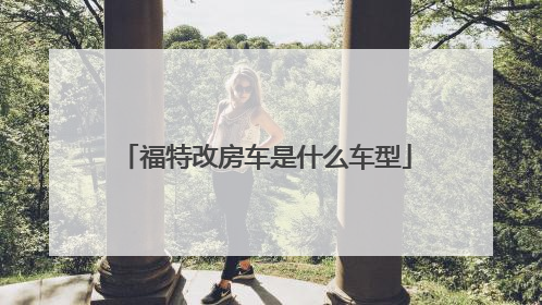 福特改房车是什么车型