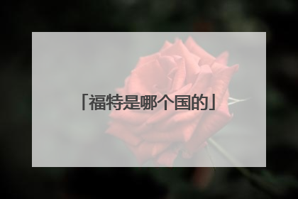 福特是哪个国的