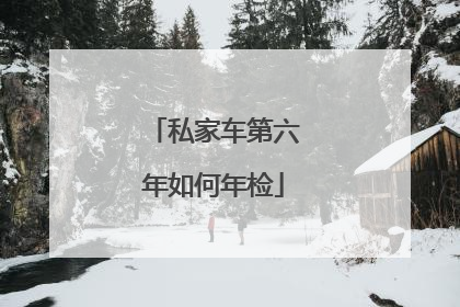 私家车第六年如何年检