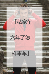 私家车六年了怎样审车