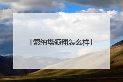 索纳塔领翔怎么样