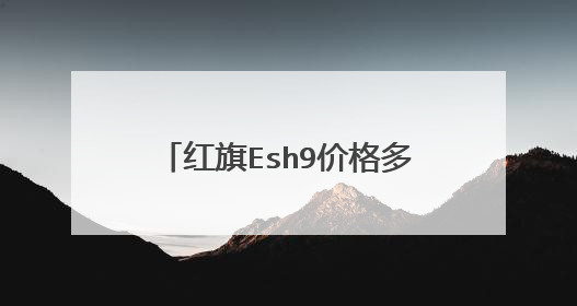 红旗Esh9价格多少钱一辆2021？