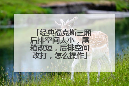 经典福克斯三厢后排空间太小，尾箱改短，后排空间改打，怎么操作