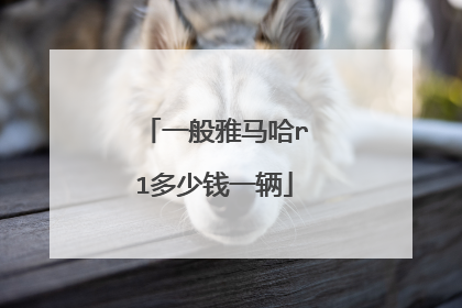 一般雅马哈r1多少钱一辆