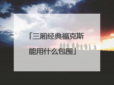 三厢经典福克斯能用什么包围