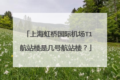 上海虹桥国际机场T1航站楼是几号航站楼？