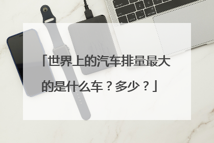 世界上的汽车排量最大的是什么车？多少？