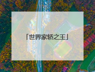 世界家轿之王