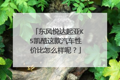 东风悦达起亚K5凯酷这款汽车性价比怎么样呢？