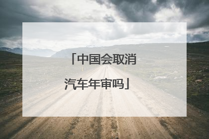 中国会取消汽车年审吗
