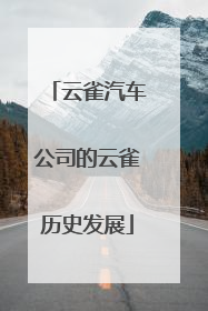 云雀汽车公司的云雀历史发展