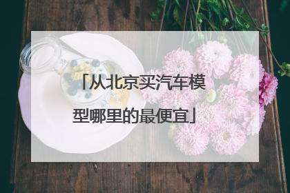 从北京买汽车模型哪里的最便宜