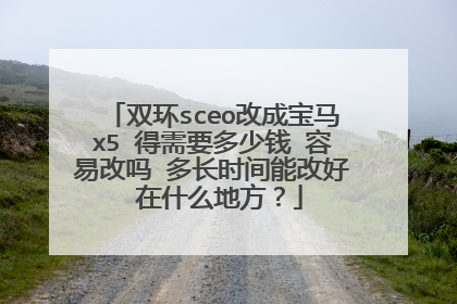 双环sceo改成宝马x5 得需要多少钱 容易改吗 多长时间能改好 在什么地方？