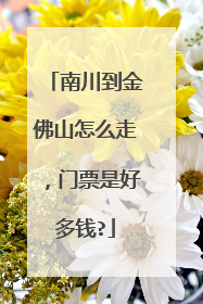 南川到金佛山怎么走，门票是好多钱?