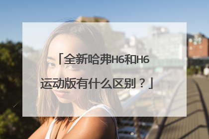 全新哈弗H6和H6运动版有什么区别？