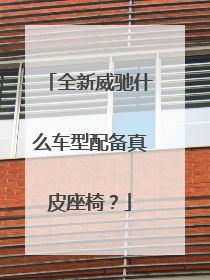 全新威驰什么车型配备真皮座椅？