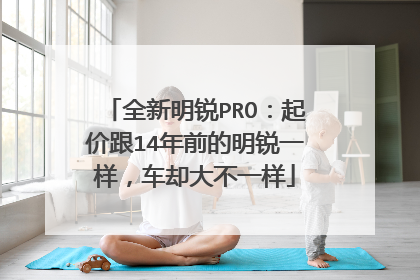 全新明锐PRO：起价跟14年前的明锐一样，车却大不一样