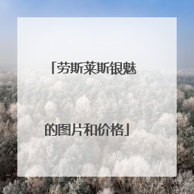 劳斯莱斯银魅的图片和价格