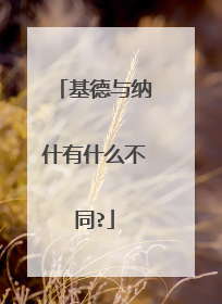 基德与纳什有什么不同?