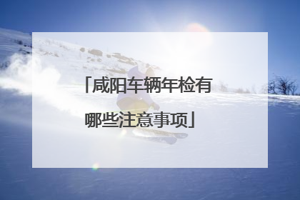 咸阳车辆年检有哪些注意事项