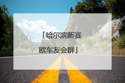 哈尔滨新赛欧车友会群