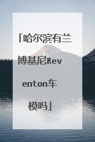 哈尔滨有兰博基尼Reventon车模吗