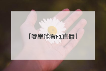 哪里能看F1直播