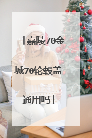 嘉陵70金城70轮毂盖通用吗