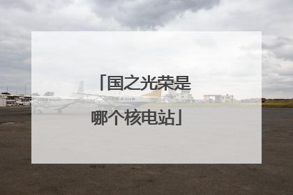 国之光荣是哪个核电站