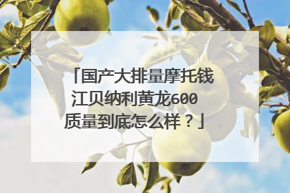 国产大排量摩托钱江贝纳利黄龙600质量到底怎么样？