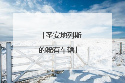 圣安地列斯的稀有车辆