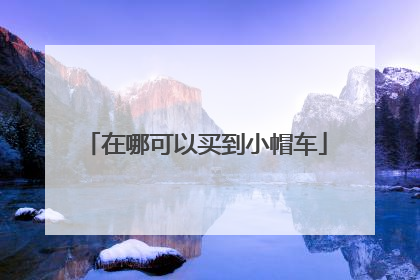 在哪可以买到小帽车