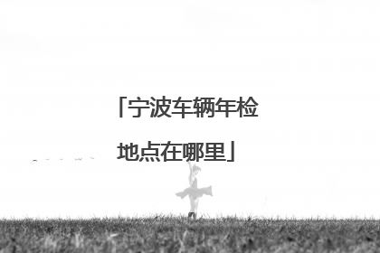 宁波车辆年检地点在哪里