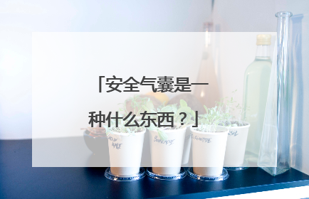 安全气囊是一种什么东西？