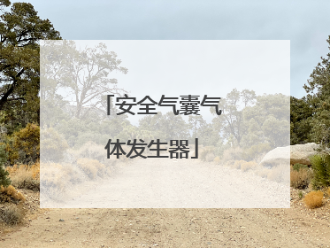 安全气囊气体发生器
