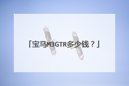 宝马M3GTR多少钱？