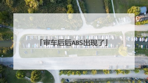 审车后后ABS出现了