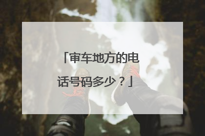 审车地方的电话号码多少？
