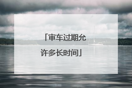 审车过期允许多长时间