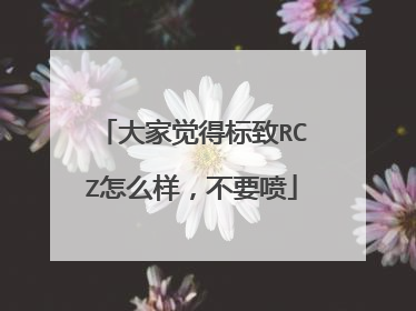 大家觉得标致RCZ怎么样，不要喷