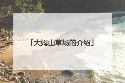 大姆山草场的介绍