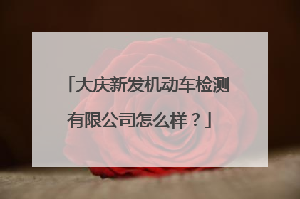 大庆新发机动车检测有限公司怎么样？