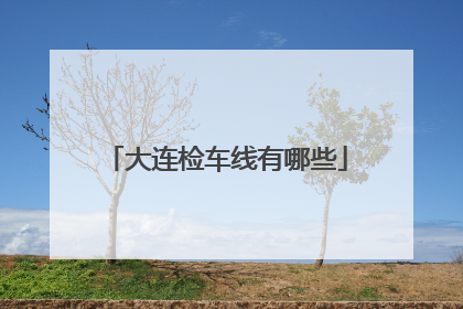 大连检车线有哪些