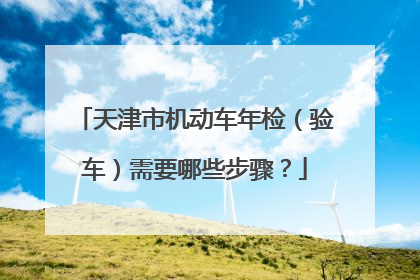 天津市机动车年检（验车）需要哪些步骤？