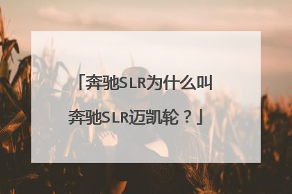奔驰SLR为什么叫奔驰SLR迈凯轮？