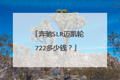 奔驰SLR迈凯轮722多少钱？
